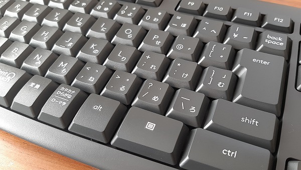 MK295GPのキーボードの写真